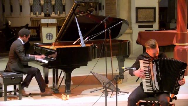 Oblivion Tango - Astor Piazzolla | Piano and Accordion | The Virtuoso Pianist concert 2017 смотреть онлайн
