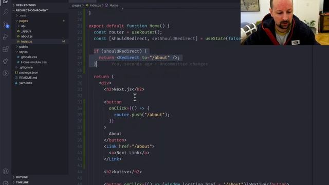 Routing, Linking and Redirecting in Next.js смотреть онлайн
