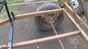 Прицеп самосвал для мотоблока. Сборка часть 2