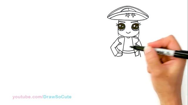 How to Draw Uma | Disney Descendants смотреть онлайн