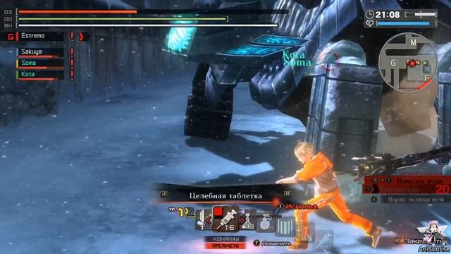 ⚔ God Eater Resurrection ✔ Прохождение на русском ✔ #42 - 20 минут боли смотреть онлайн