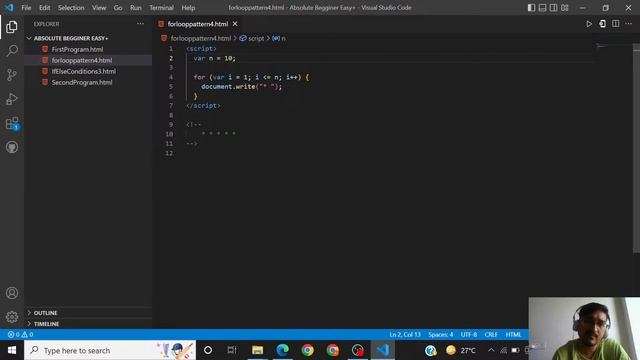 Competitive Coding in Javascript. Pattern problem . (5) смотреть онлайн