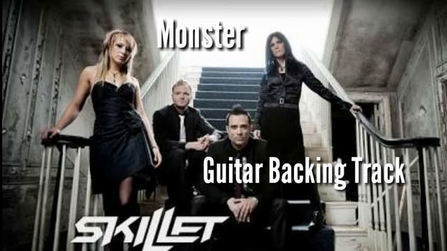 Monster - Skillet - Guitar Backing Track with Vocal смотреть онлайн