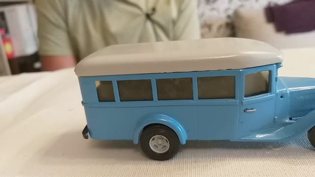 Конверсия из 90-х. Модель автомобиля ГАЗ 0330 в масштабе 1:43 смотреть онлайн
