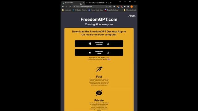 Here is how to run #chatgpt like #chatbot offline locally from PC #freedomgpt смотреть онлайн
