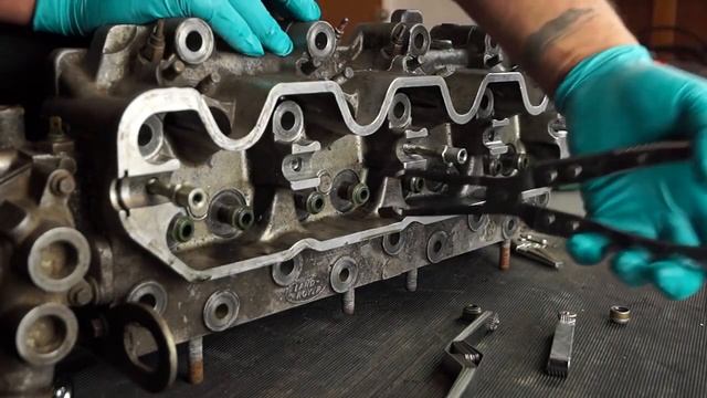 How to remove engine valve seals easy by valve stem seal tools смотреть онлайн