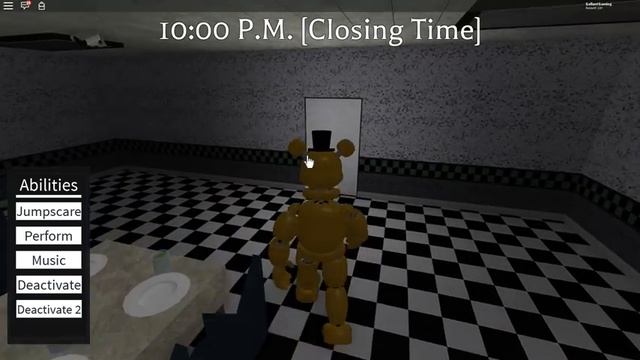 How To Unlock Golden Freddy in Roblox Fredbear and Friends Family Restaurant смотреть онлайн