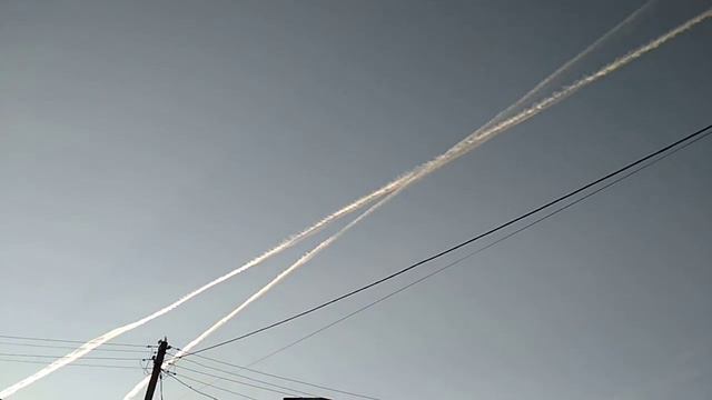 Химтрейлы в Нижегородской области. Октябрь 2018год. смотреть онлайн