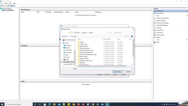 Установка виртуальной машины с помощью Hyper-V. смотреть онлайн