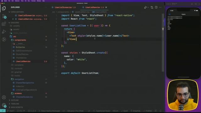 Let's build a DISCORD clone with React Native (p2) ? смотреть онлайн