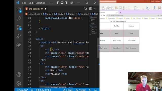 HTML Tables with Bootstrap - Fundamentals смотреть онлайн