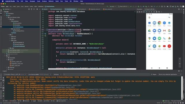 0287 Migration in Room Database смотреть онлайн
