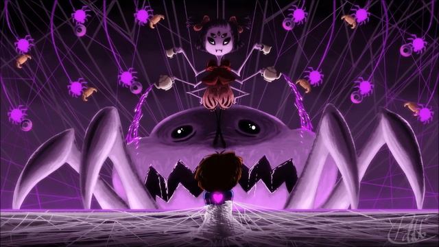 Undertale Remixed - Spider Dance [Nightcore] смотреть онлайн