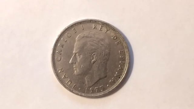 Обзор. 25 песет 1975, Новая Испания ( Spain , 25 peseta 1975) смотреть онлайн