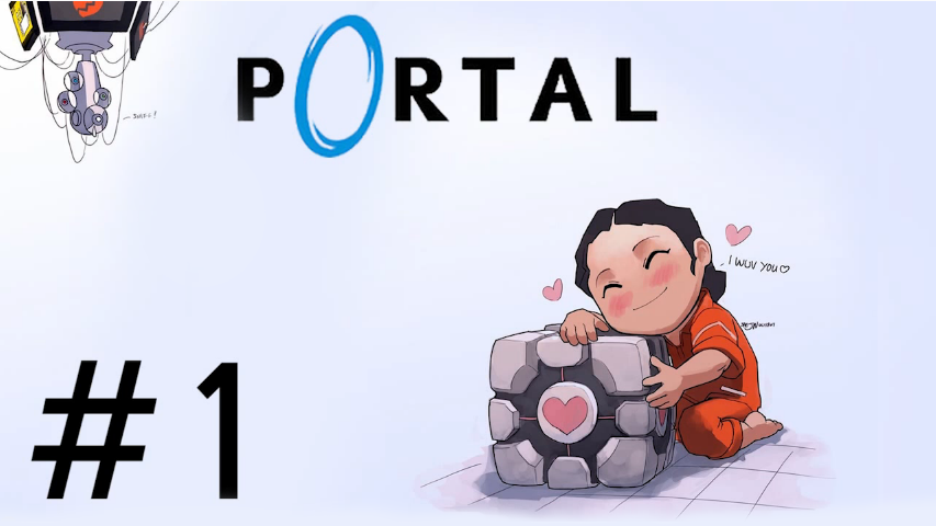 Portal 1 - Начало испытаний - Прохождение игры на русском [#1] | PC (2013 г.)
