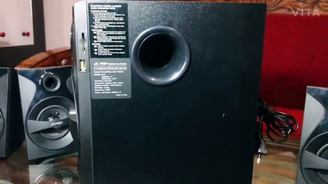 F&D F3800X 5.1 CHANNEL | MULTIMEDIA BLUETOOTH SPEAKERS | HOME THEATRE UNBOXING AND MUSIC TEST