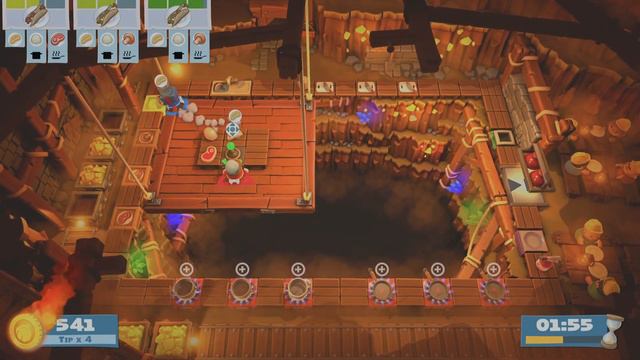Overcooked! 2 Level 5-3 (4 Stars) смотреть онлайн