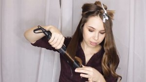 Укладка на утюжок (самая простая техника)