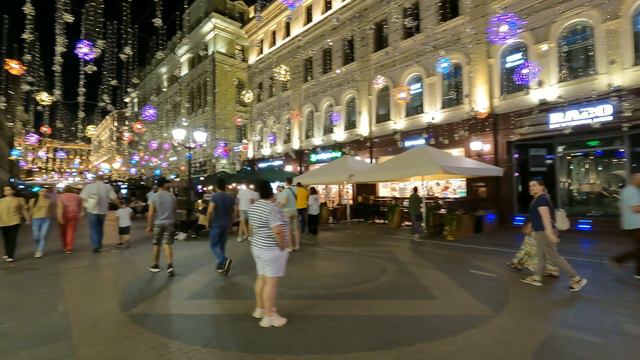 Nightlife In The Center Of Moscow