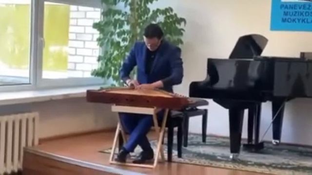 Jonas Švedas - Mane motulė barė | Kanklės смотреть онлайн