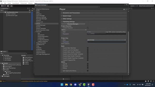 Easy Achievements and Leaderboards - How to change Google Play Games SDK version tutorial смотреть онлайн