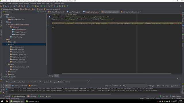 [Tutorial] Android Navigation Drawer - Adding Google Maps inside a Fragment class смотреть онлайн