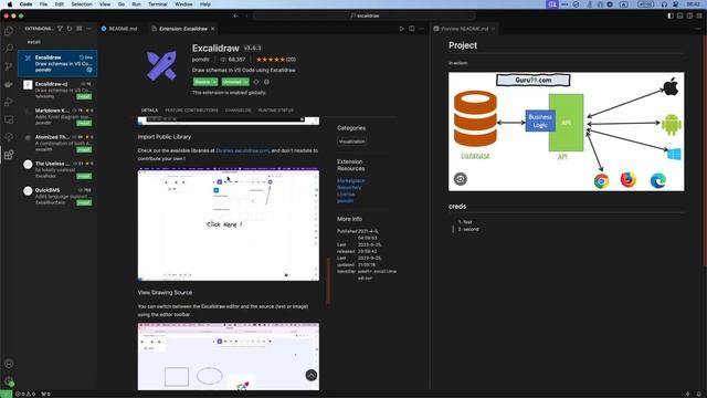 Рисуем документацию прямо внутри IDE - excalidraw смотреть онлайн