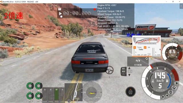 BeamNG.Drive実況13「まんまMR2なミッドシップ車、Ibishu Voleka！」 смотреть онлайн