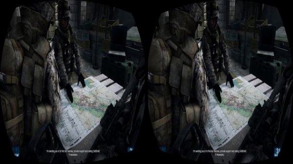 3D Battlefield 3 - VR Virtual Reality Vídeo Google Cardboard VR Box