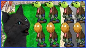 Супер Кот и Растения против зомби #9 МИНИ ИГРЫ ? Plants vs Zombies #664