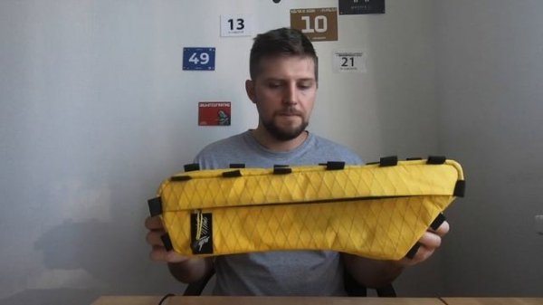 Сумки для байкпакинга от Kung_Factory | Селедка внутрирамнная сумка | Vlog Velomann