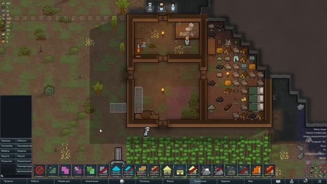 RIMWORLD за ТЮРЕМЩИКА - Создаём Идеальную Тюрьму (Prison Labor + Quarry) смотреть онлайн