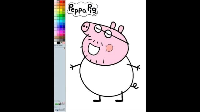 Peppa Pig Coloring Pages for Kids ► Peppa Pig Coloring Games ► Peppa Pig Coloring Book Part 01 смотреть онлайн