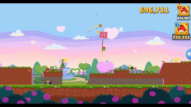 Angry Birds Friends Level 4 Tournament 1355 Highscore POWER-UP walkthrough смотреть онлайн