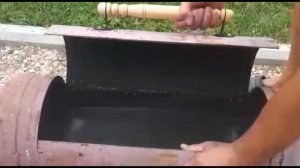 Мангал, гриль, барбекю из газового баллона своими руками Часть 1