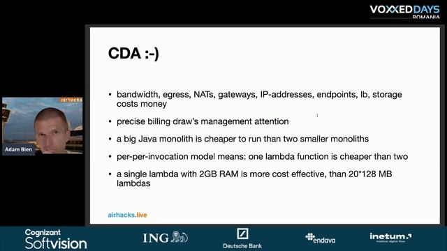 Adam Bien - Java, Clouds and Cost Driven Architectures #lowslides (Keynote) смотреть онлайн