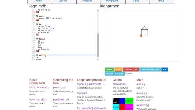 Programming Logo - Turtle Academy - Lesson 3 смотреть онлайн
