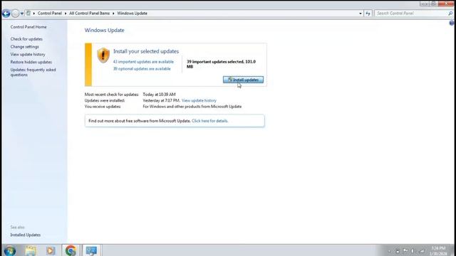 Window 7 update kaise kare || how to update windows 7 2024 смотреть онлайн