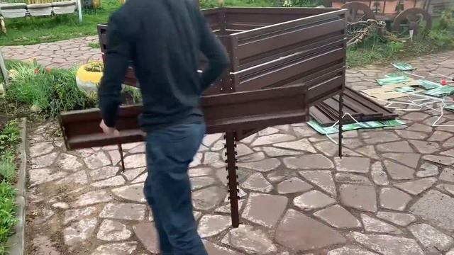 Какой компостер выбрать для дачи? Обзор и рекомендации по сборке оцинкованного компостера DeltaPar смотреть онлайн