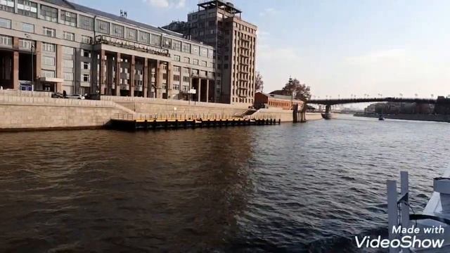 Прогулка на теплоходе Москва99 по Москве-реке Апрель 2019 смотреть онлайн