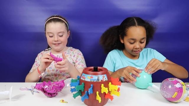 Pop Up Pirate Toy Challenge | Pikmi Pop Lollipops смотреть онлайн
