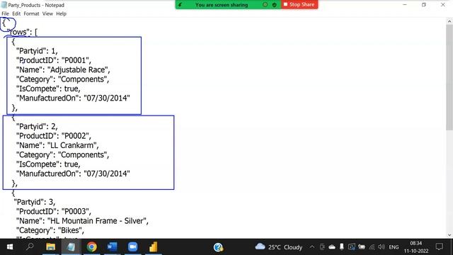 EXTRACT DATA JSON EXCEL FLAT FILE смотреть онлайн