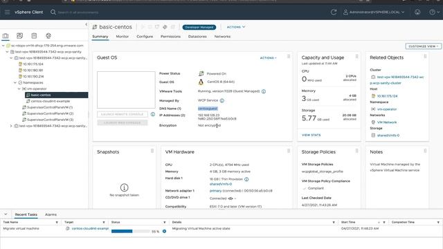 vSphere with Tanzu - VM Service Feature Deep Dive смотреть онлайн