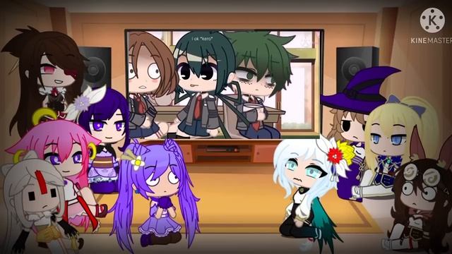 Genshin Impact reacts to Izuku doesn’t get enough sleep смотреть онлайн