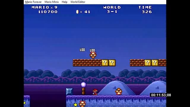 Прохождение Mario Forever с Edward BLACKEYE смотреть онлайн