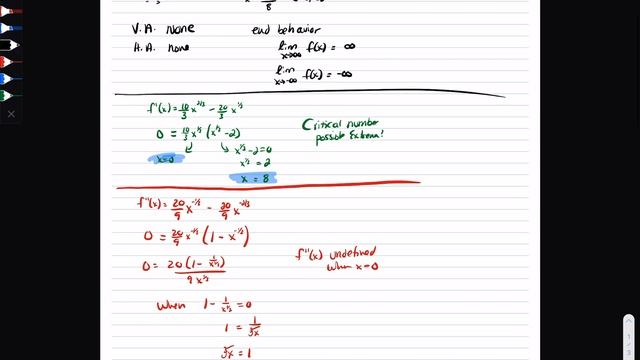 3.5 - Curve Sketching Radical Function Example смотреть онлайн