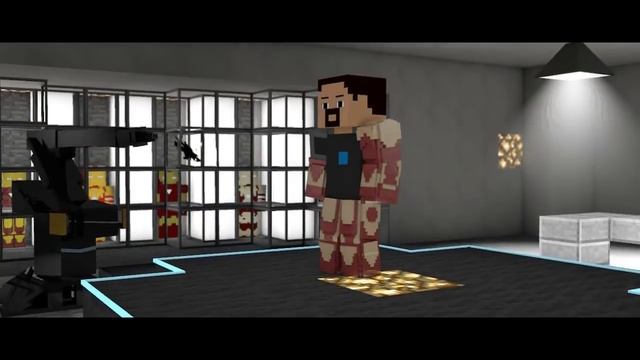 Iron Man 3 - Minecraft Version (Animation) смотреть онлайн