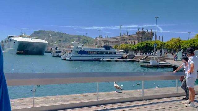 Port Vell Walking Tour Barcelona, Spain ?? смотреть онлайн