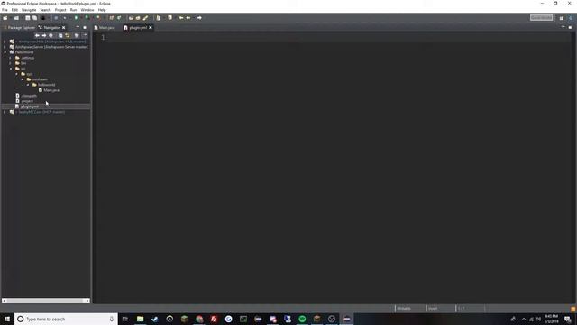 Minecraft Plugin Coding Tutorial смотреть онлайн