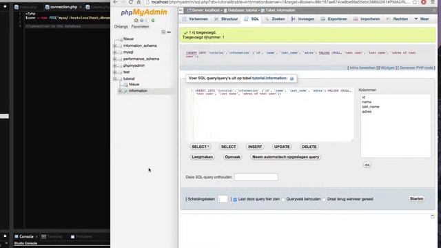 PDO PHP: Get information from the database смотреть онлайн